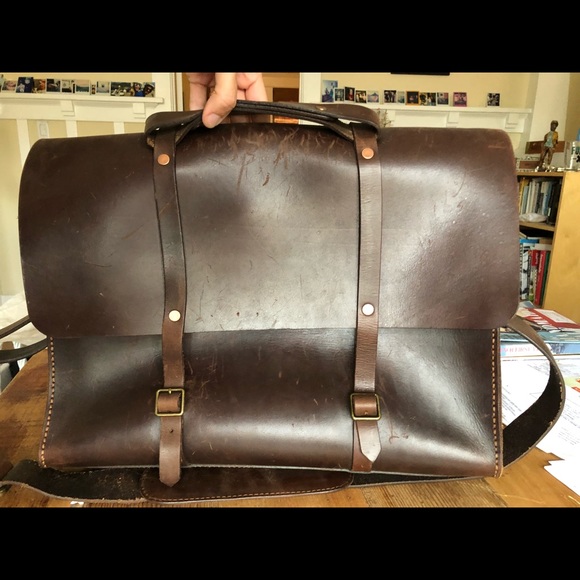 satchel and page briefcase